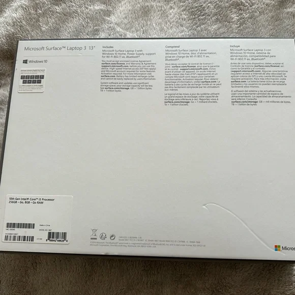 Microsoft Surface laptop box - Picture 3 of 8